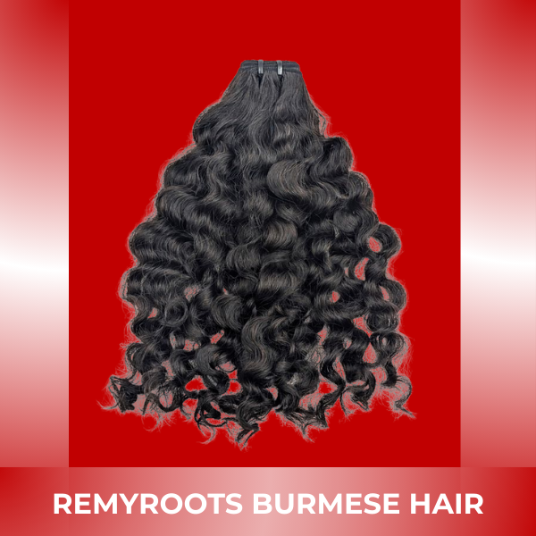 RemyRoots Burmese Hair: Naturally Coarse & Voluminous Extensions