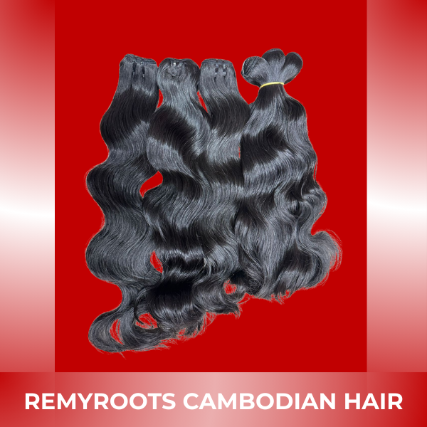 RemyRoots Cambodian Hair: Lightweight & Naturally Wavy Extensions