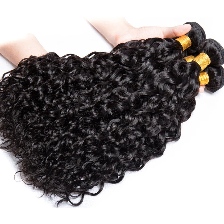 Wet and Wavy Virgin Curly Loose Deep Peruvian Hair