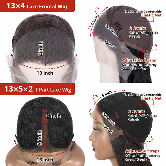 At RemyRoots, We Carry The Transparent Human Hair Lace Front Wig – On Sale, 13x4 & 13x5*2 Lace Frontal By RemyRootsBoutique