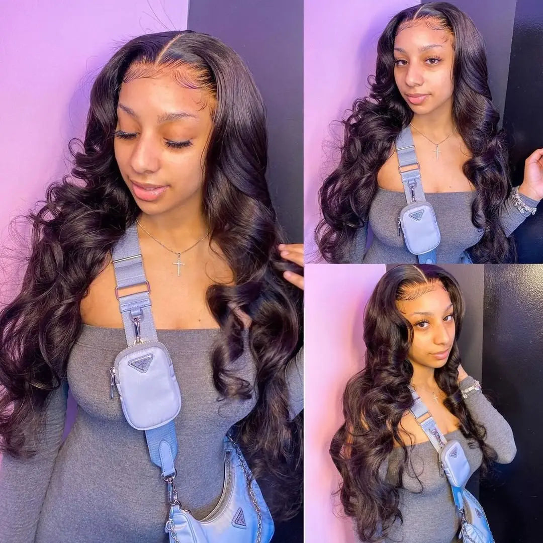 30-40 Inch Body Wave Lace Front Wig | Brazilian Human Hair, 13x4 HD Lace Frontal | RemyRootsBoutique