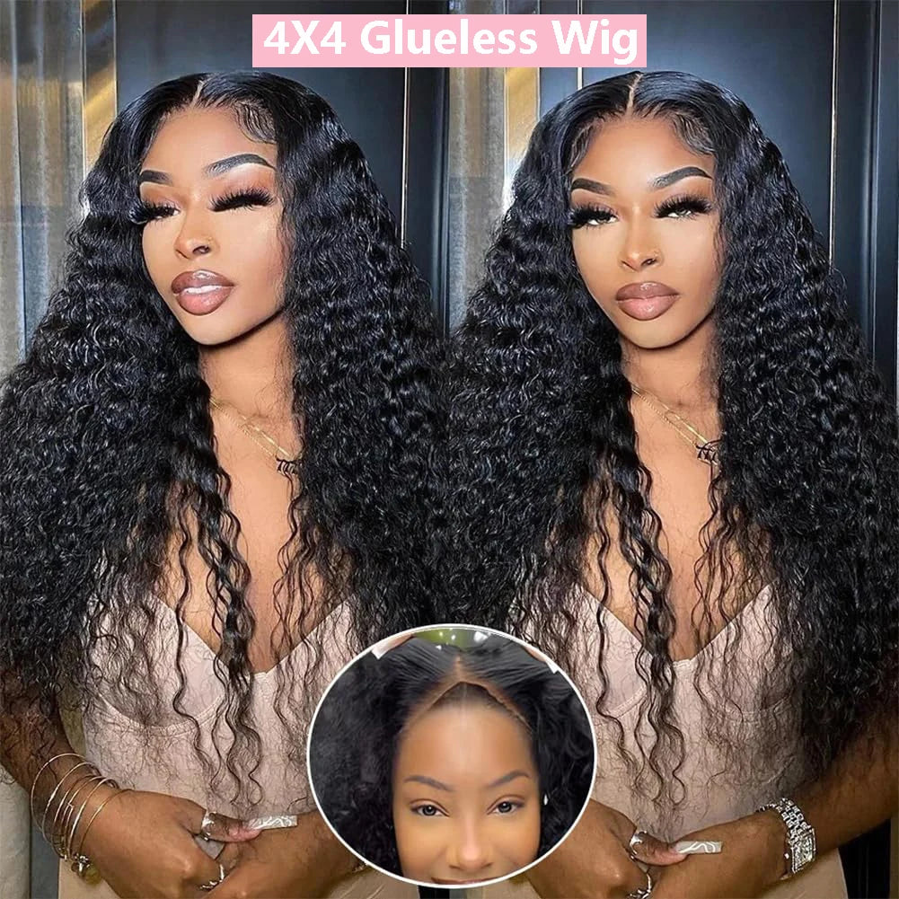 Lace Frontal Wigs Brazilian Deep Wave Lace Wig