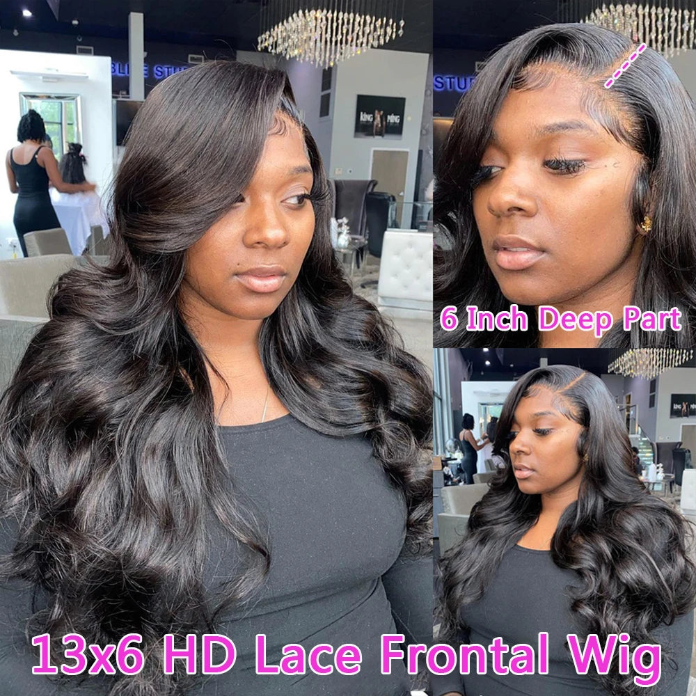 13x6 HD Lace Frontal Body Wave Wig | Hair Code Official Store | RemyRoots Boutique