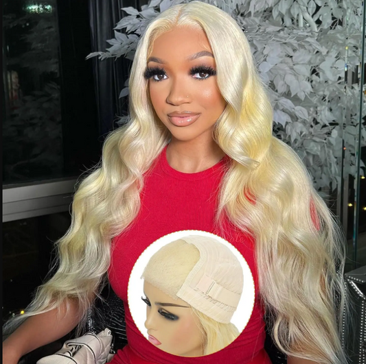 Lace Frontal Wig For Women Body Wave Lace Front Wigs Honey Blond