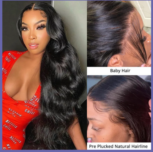 30-40 Inch Body Wave Lace Front Wig | Brazilian Human Hair | 13x4 HD Lace Frontal | RemyRoots Boutique