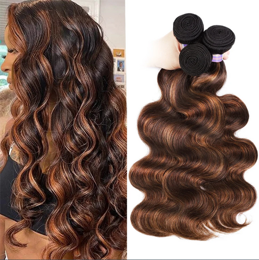 Ombre Body Wave Human Hair Bundles - Brazilian Virgin Hair | RemyRootsBoutique