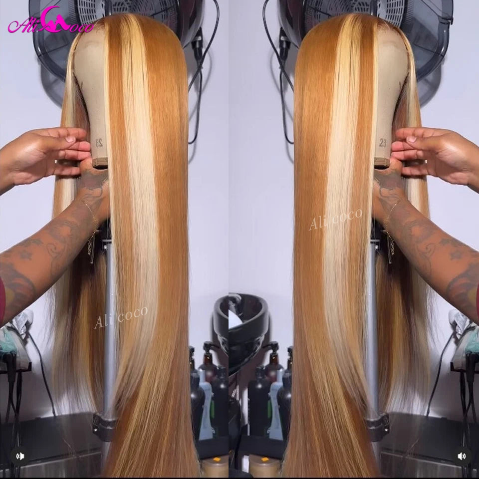 Enhance your style with our 12A Straight Lace Front Wig,