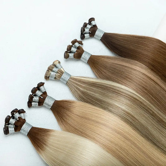 At RemyRoots, We Carry The Leshine Russian Invisible Hand-Tied Weft Hair Extensions Wholesale Factory By Alibaba