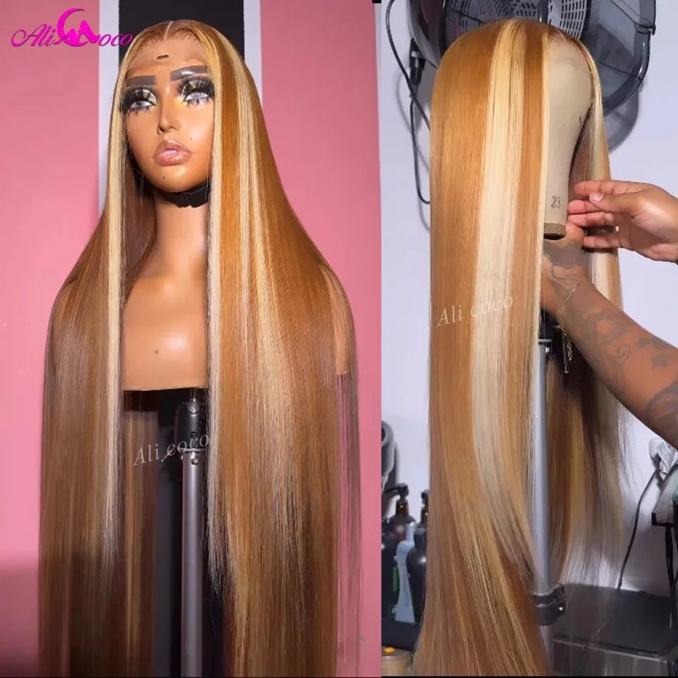 Enhance your style with our 12A Straight Lace Front Wig,