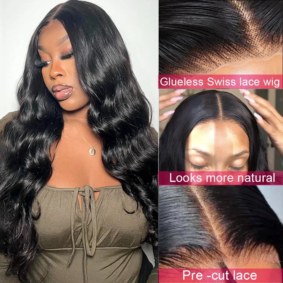 Glueless Pre-Cut Body Wave Wig