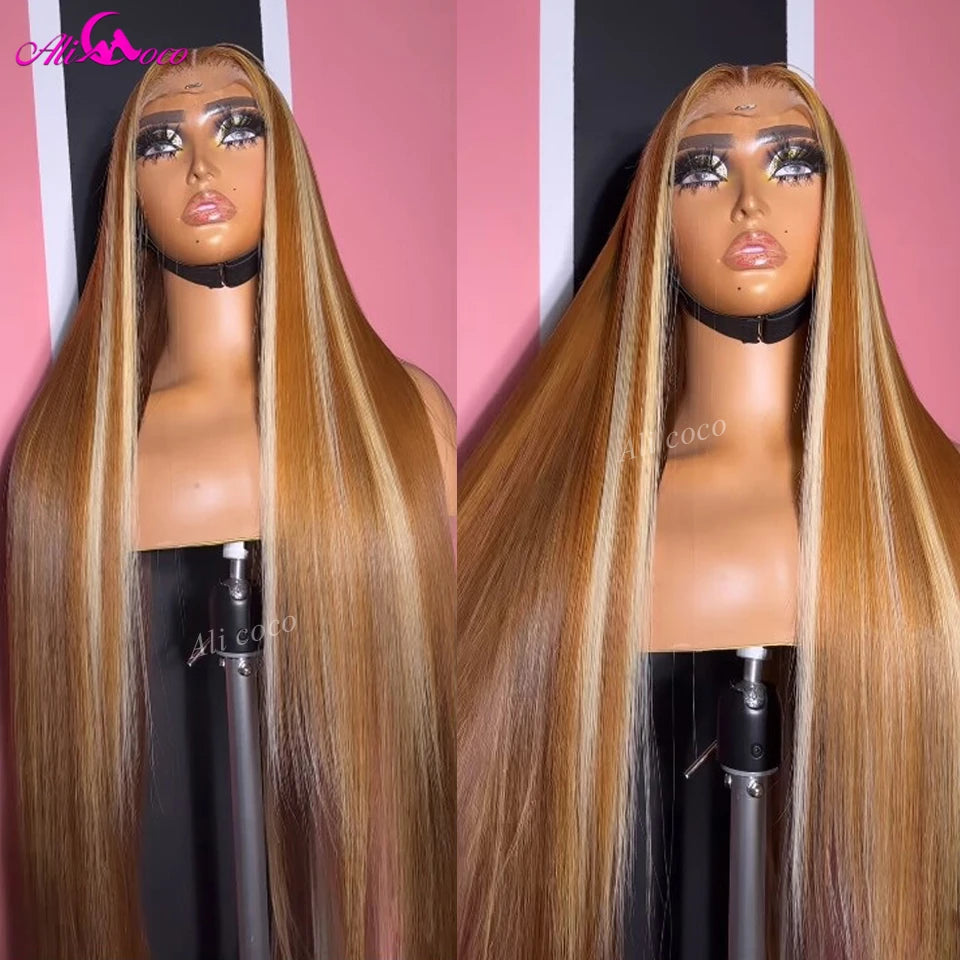 Enhance your style with our 12A Straight Lace Front Wig,