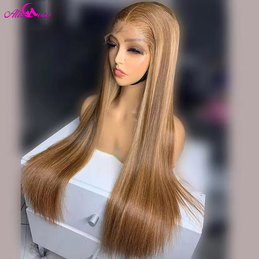 Enhance your style with our 12A Straight Lace Front Wig,